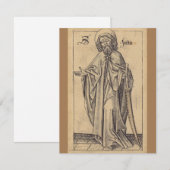 Judas Thaddaeus de apostel en broer van Jezus (Voorkant / Achterkant)