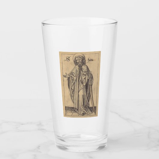 Judas Thaddaeus de apostel en broer van Jezus Glas (Voorkant)