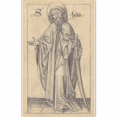 Judas Thaddaeus de apostel en broer van Jezus Sticker (Voorkant)