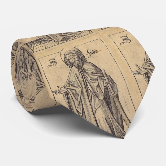 Judas Thaddaeus de apostel en broer van Jezus Stropdas (Opgerold)