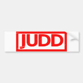 Judd Stamp Bumpersticker (Voorkant)