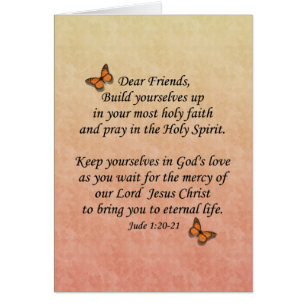 Jude 1:20-21 ~ Heilige Faith