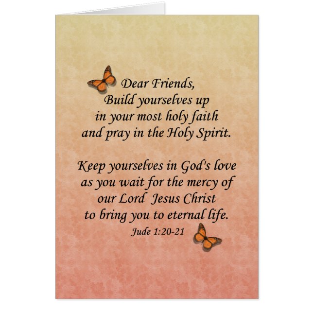 Jude 1:20-21 ~ Heilige Faith (Voorkant)