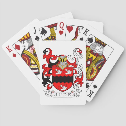 Jude Coat of Arms II Pokerkaarten (Achterkant)