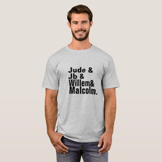 Jude JB Willem Malcolm T-shirt (Voorkant volledig)