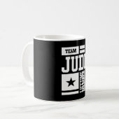 Jude Personalized Name Birthday Gift Koffiemok (Voorkant links)
