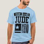 Jude Personalized Name Birthday Gift T-shirt (Voorkant)