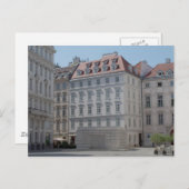 Judenplatz, Wenen Oostenrijk Briefkaart (Voorkant / Achterkant)