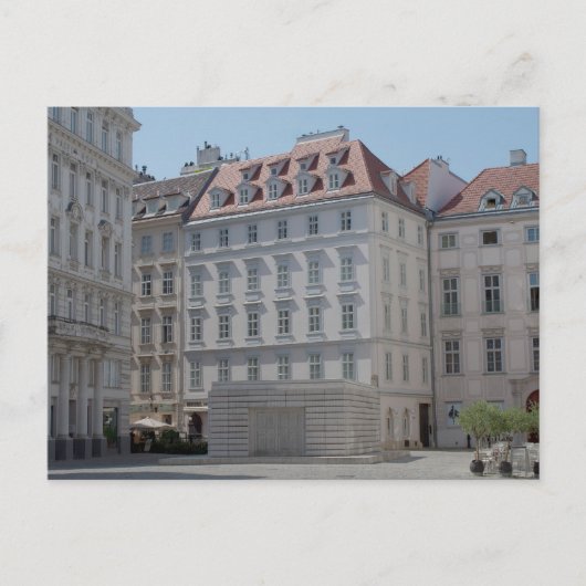 Judenplatz, Wenen Oostenrijk Briefkaart (Voorkant)