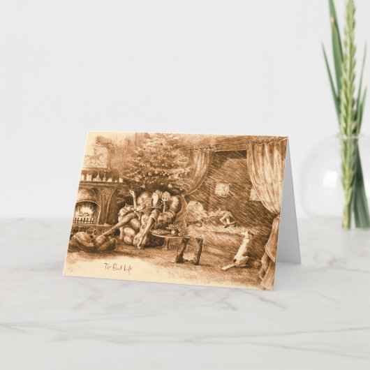 judetoo 25 het "Goede Leven " Feestdagen Kaart (Voorkant)