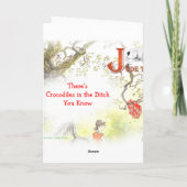 JudeToo JT01, KAART, Krokodillen Kaart (Achterkant)