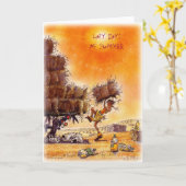 JudeToo JT02 Groeten Kaart (Gele Bloem)