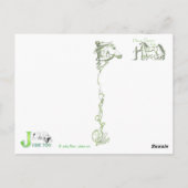 Judetoo JT08-postkaart Briefkaart (Achterkant)