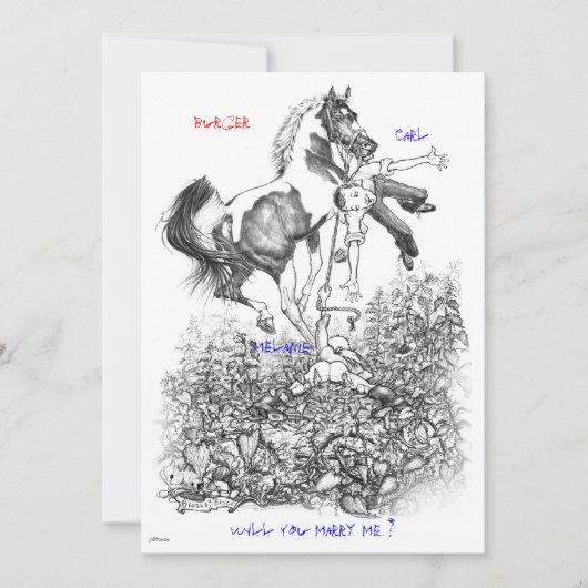 JudeToo LB33 uitnodiging bruiloft (Voorkant)