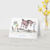 JudeToo wn01 Greetings Card Kaart (Gele Bloem)