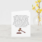 Judge appreciation kaart (Gele Bloem)