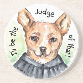 Judge Dog Stone onderzetter