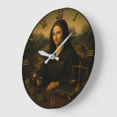 Judge Funny Mona Lisa Lawyer & Justice Gift Grote Klok (Hoek)