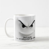 Judged You, Add Name Message,  Expressive Face  Koffiemok (Links)