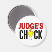 JUDGE'S CHICK MAGNEET (Voorkant / Achterkant)