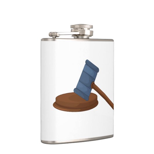 Judges Gavel Flask Heupfles (Rechts)