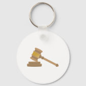 Judges Gavel Sleutelhanger (Voorkant)