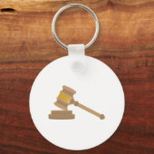 Judges Gavel Sleutelhanger (Voorkant)