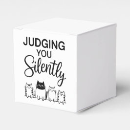 JUDGING YOU Silently Bedankdoosjes