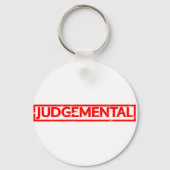 Judgmental Stamp Sleutelhanger (Achterkant)