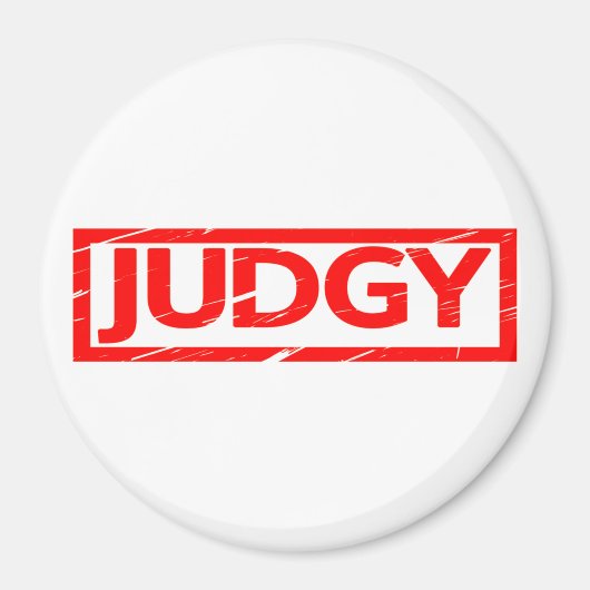 Judgy Stamp Magneet (Voorkant)