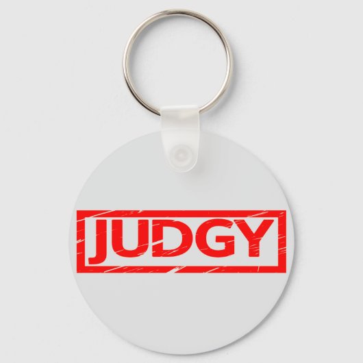 Judgy Stamp Sleutelhanger (Voorkant)