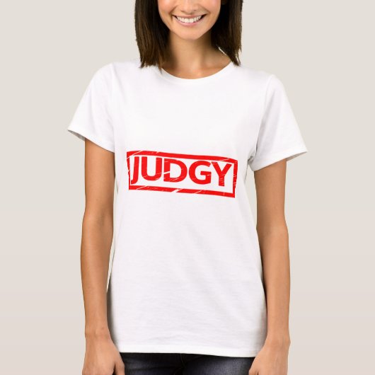 Judgy Stamp T-shirt (Voorkant)