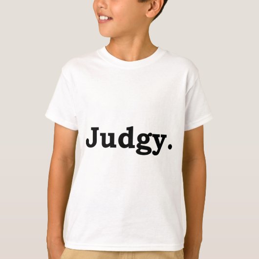 Judgy T-shirt (Voorkant)