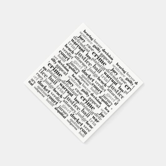 Judicial Legal Terns Word Cloud Design Servet (Hoek)