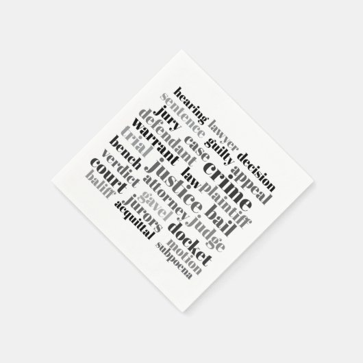 Judicial Legal Terns Word Cloud Design Servet (Hoek)