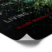 Judicial Wisdom - Holmes on Life and Death (v2) Poster (Hoek)