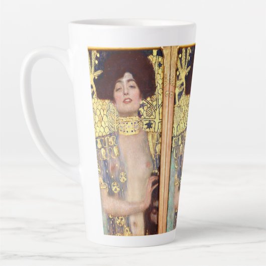 Judith and the Head of Holofernes by Gustav Klimt Latte Mok (Links)
