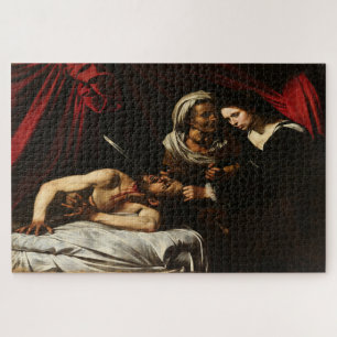 Judith Death Holofernes beroemd gemaakt door Carav Legpuzzel
