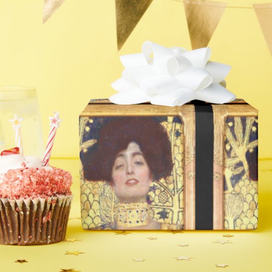 Judith en het hoofd van de Holofernes door Gustav  Cadeaupapier (Verjaardagsfeest)