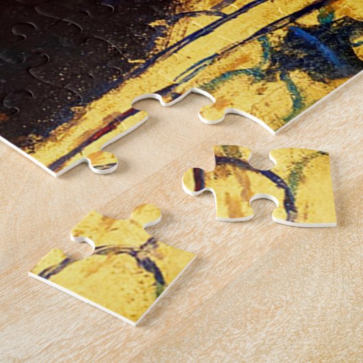 Judith en het hoofd van de Holofernes door Gustav  Legpuzzel (Zijkant)