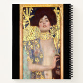 Judith en het hoofd van de Holofernes door Gustav  Notitieboek (Achterkant)