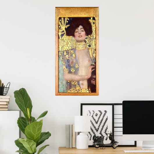 Judith en het hoofd van de Holofernes door Gustav  Poster (Thuiskantoor)