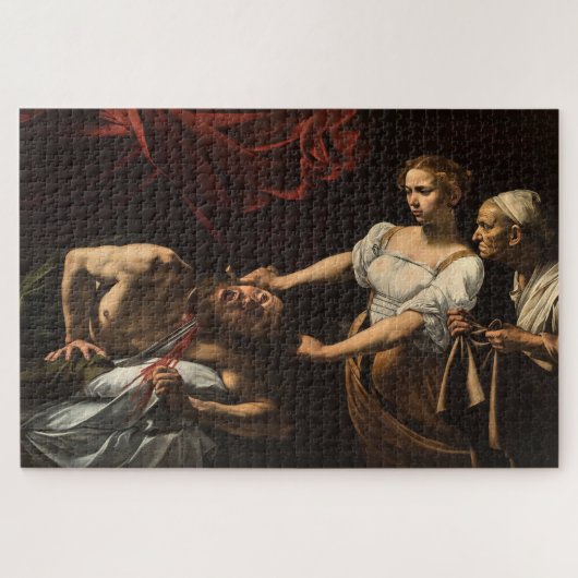 Judith en Holofernes (1598-1599) - Caravaggio Legpuzzel (Horizontaal)