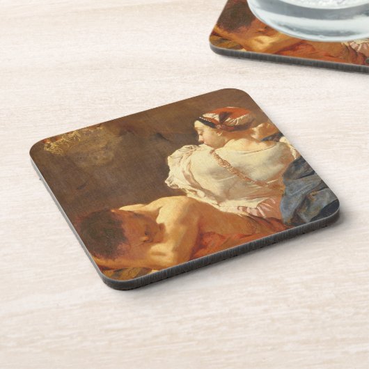 Judith en Holofernes Drankjes Onderzetter (Linkerzijde)