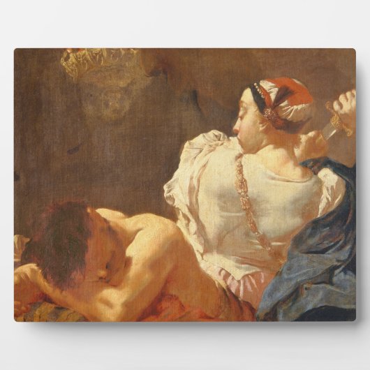 Judith en Holofernes Fotoplaat (Voorkant)