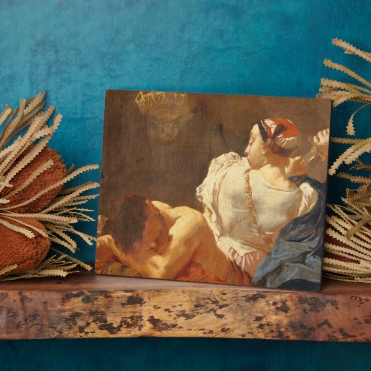 Judith en Holofernes Fotoplaat (Zijkant)