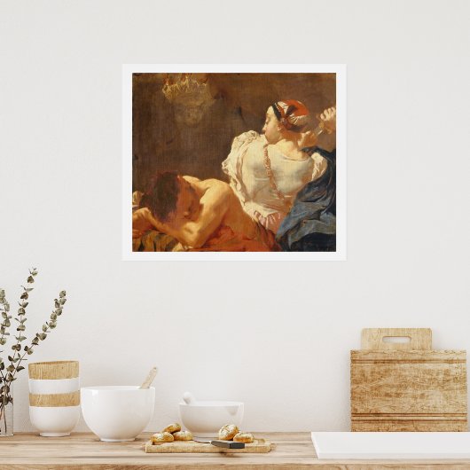 Judith en Holofernes Poster (Keuken)