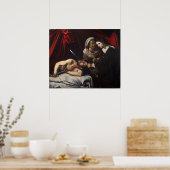 Judith en Holofernes Poster (Keuken)