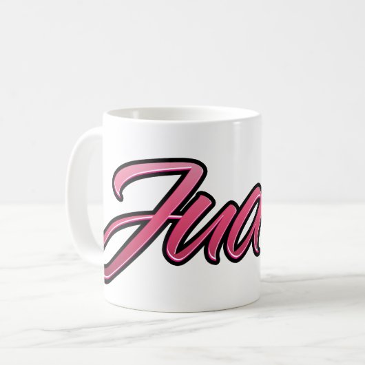 Judith faded pink Tasse Teetasse Kaffeetasse Koffiemok (Voorkant links)