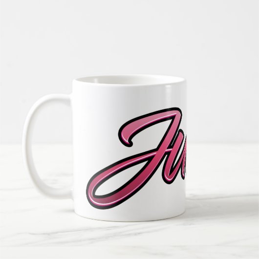 Judith faded pink Tasse Teetasse Kaffeetasse Koffiemok (Links)